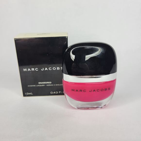 Marc Jacobs Enamored Lacquer Nail Colour "Shocking" 116 Pink Nail Polish - Picture 2 of 7